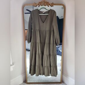Universal Thread boho tiered maxi dress